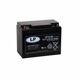 VRLA aкумулатор LP Battery 12V 55Ah LP12-55
