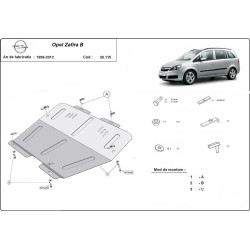 Метална кора под двигател и скоростна кутия OPEL ZAFIRA B от 2005 до 2008