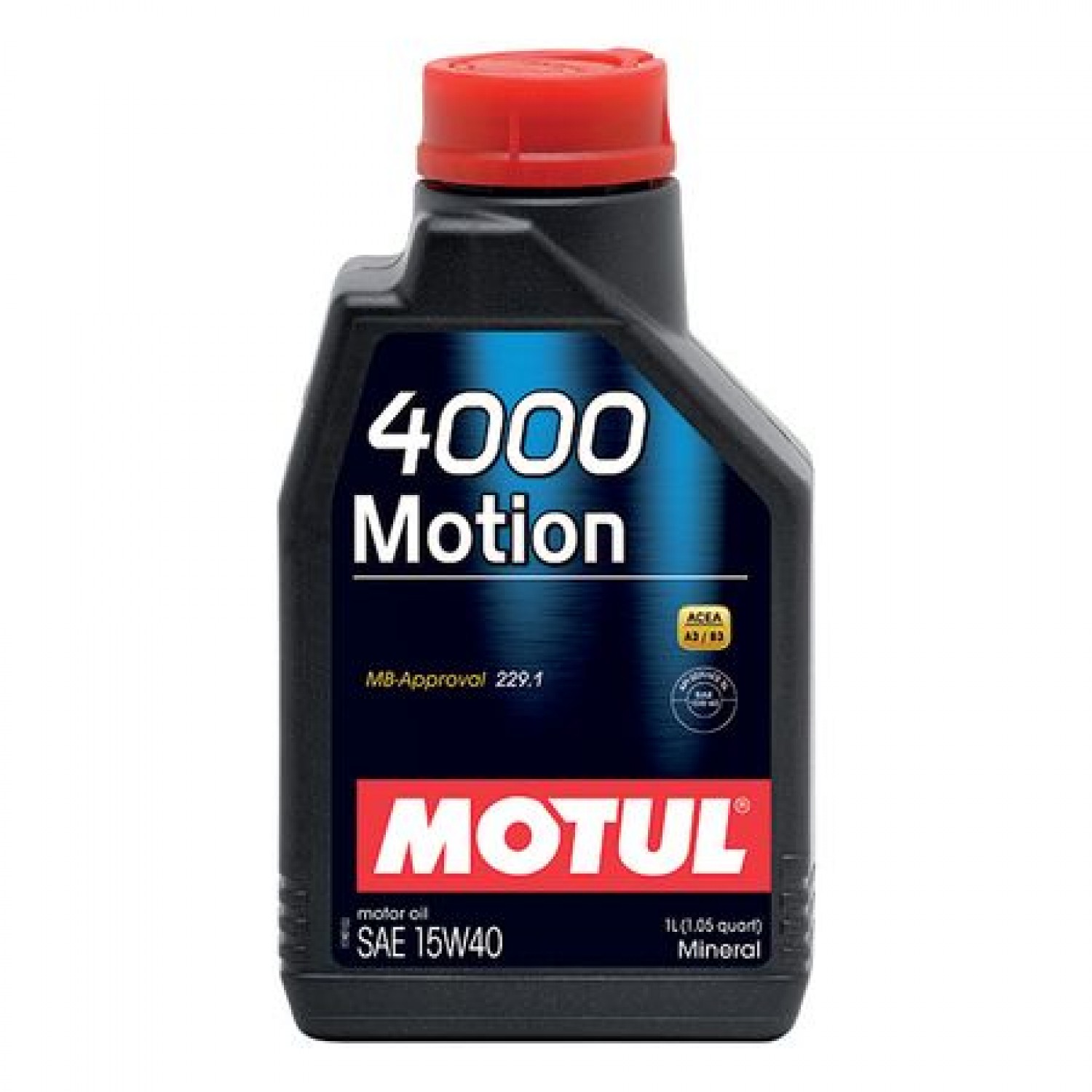 MOTUL 4000 MOTION 15W-40 - 1L