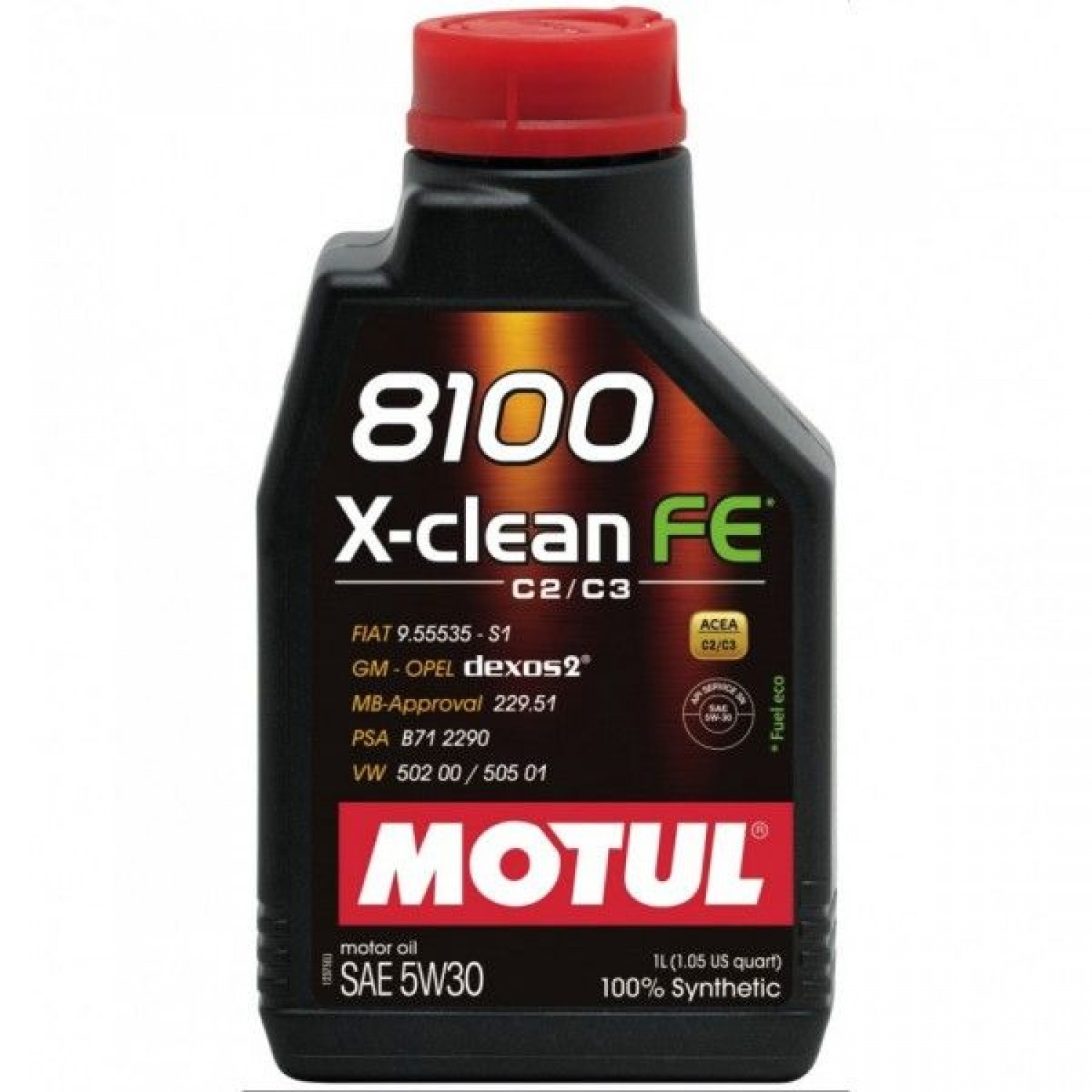 MOTUL 8100 X-CLEAN FE 5W-30 - 1L