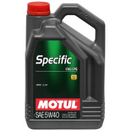 MOTUL SPECIFIC CNG/LPG 5W-40 - 5L