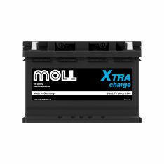 Акумулатор MOLL X-TRA Charge 12V 75Ah 720A