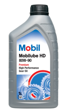 МАСЛО MOBIL MOBILUBE HD 80W-90 1L
