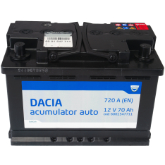 Акумулатор Dacia 70 Ah – 6001547711