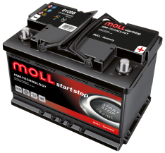 Акумулатор MOLL Start-Stop AGM 12V 95AH 850A
