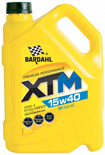 BARDAHL XTM 15W-40 – 5L